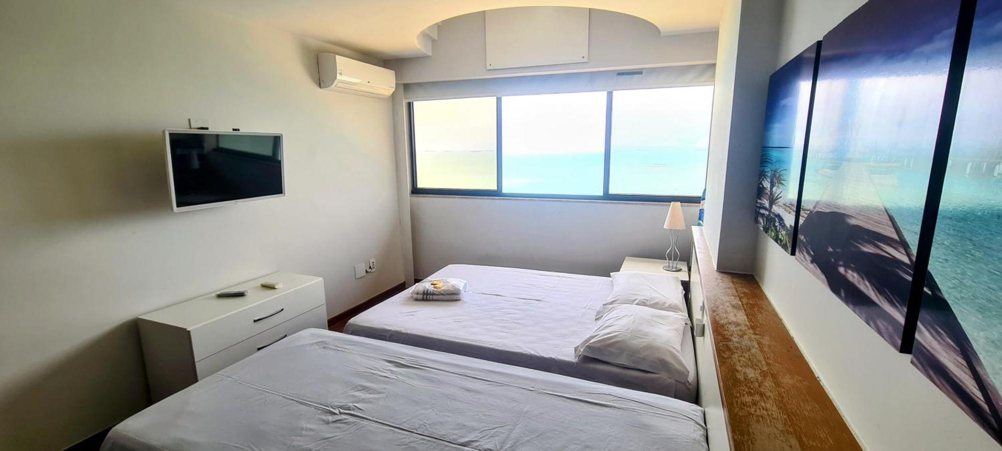 Flat Pasargada 906, Free Bikes, Pe Na Praia Вила-Велья Экстерьер фото