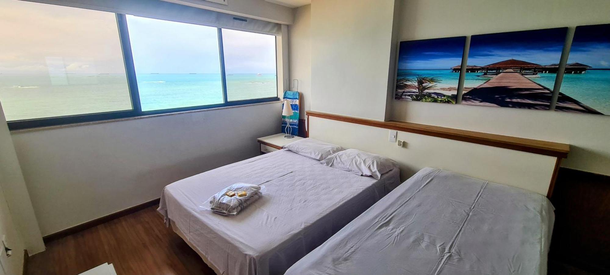 Flat Pasargada 906, Free Bikes, Pe Na Praia Вила-Велья Экстерьер фото